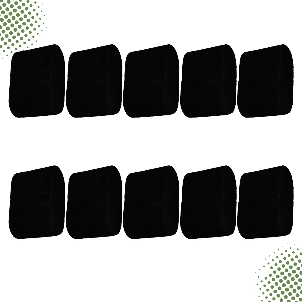 

10 Pcs Watch Pillow Chain Bangle Display Stand Black Cushions Bracelet Man