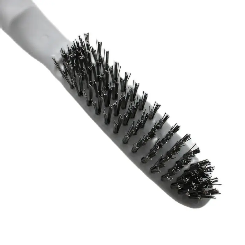 Brosse métallique en acier inoxydable avec poignée souple, grande taille, 260mm