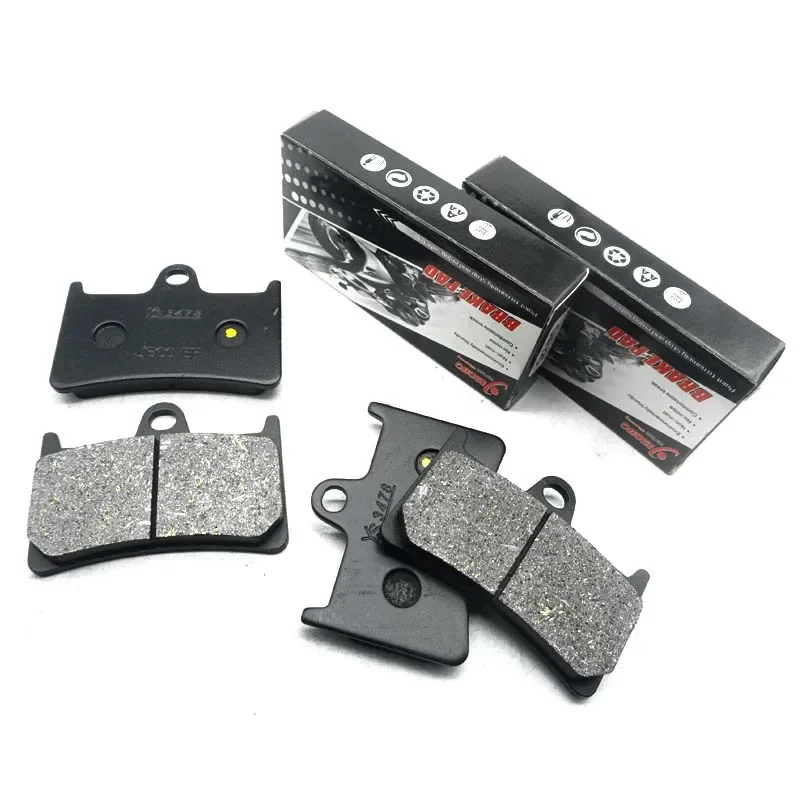 For YAMAHA FJR1300 2001 2002 2003 2004 2005 XV1500PC XV1700PC FJR 1300 XV 1500 1700 PC Motorcycle Front Rear Brake Disc Pads Kit