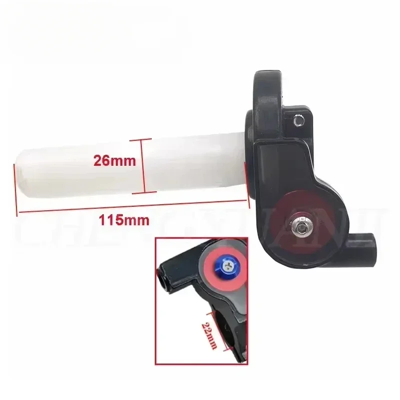 مقبض الخانق القبضات 1/4 بدوره تويست خنق مع كابل خنق 1200 مللي متر ل حفرة الترابية دراجة موتوكروس ATV الطرق الوعرة رباعية دراجة نارية