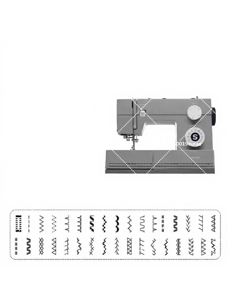 Sewing Machine Household Multi-function Electric Pedal Desktop With Lock Edge 90W