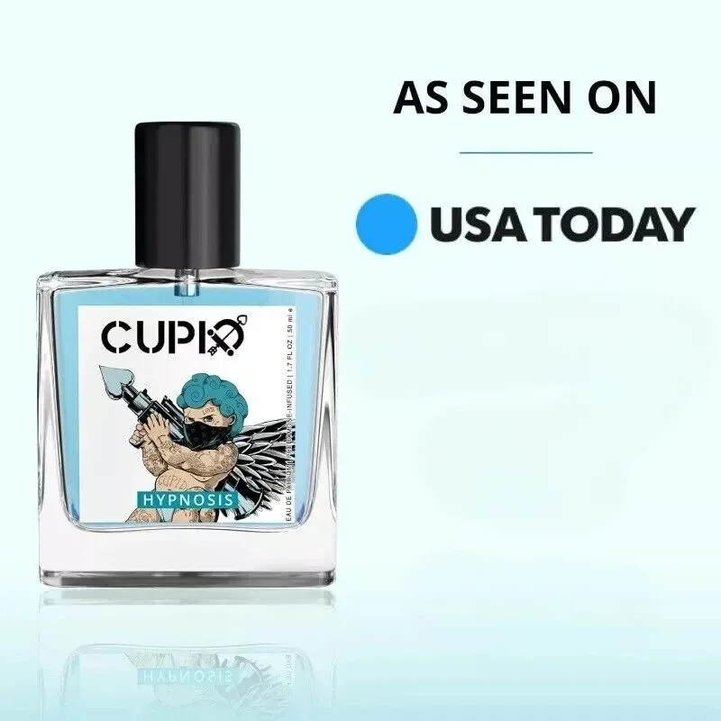 Colonia con infusión de feromonas Cupido 2,0 de hipnosis EDP sellada original para hombres, el mejor regalo