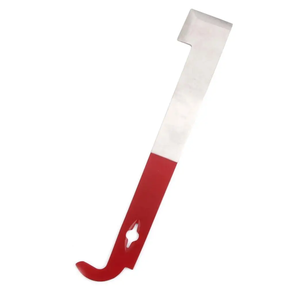 

Stainless Steel Hive Tool 26 5cm Beekeeping Equipment J Hook Pry Trim Bar Scrapper Red 4 5cm Width 3mm Thickness