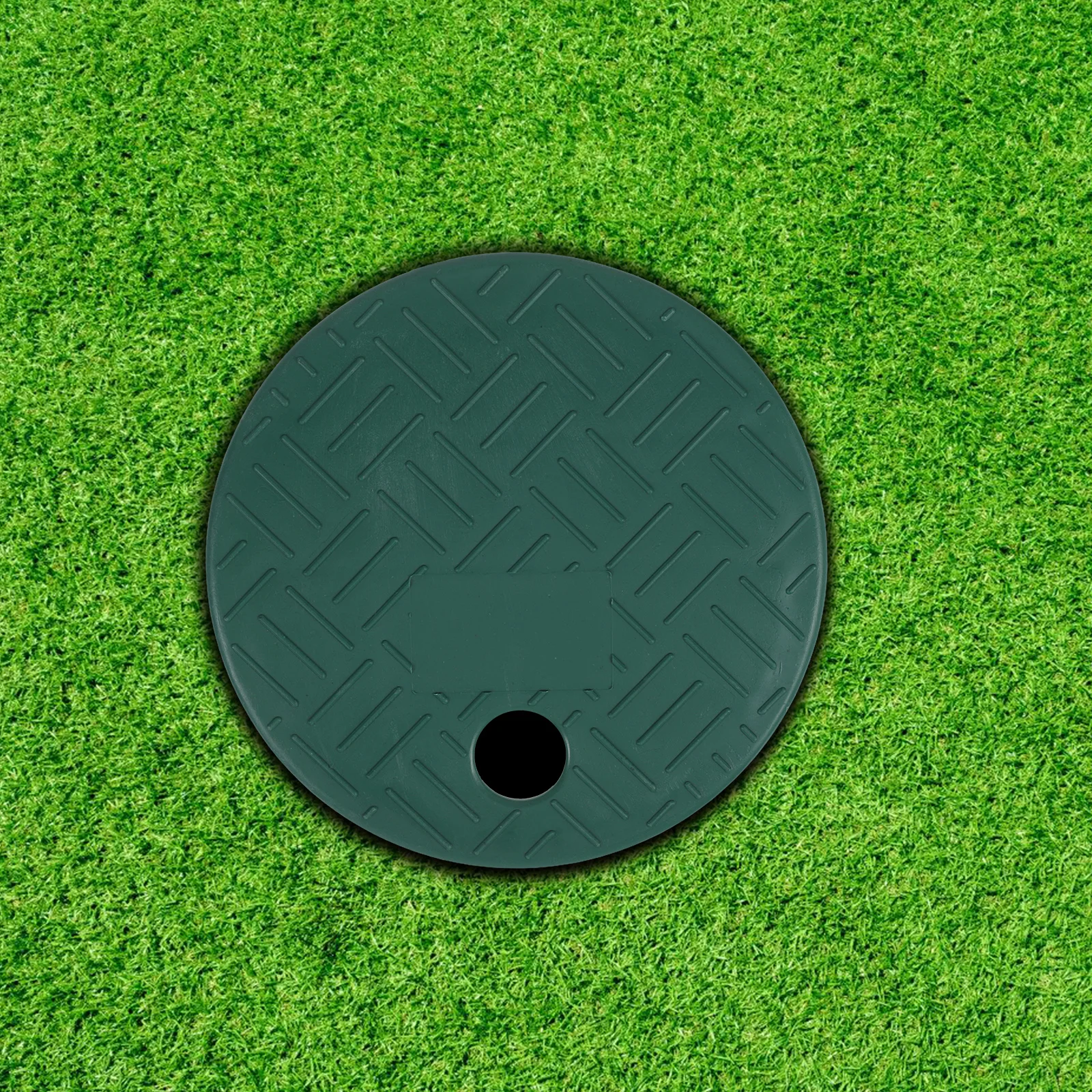 

4pcs Green 6 Inch Garden Underground Valve Box Cover Irrigation Sprinkler High Strength Thickened Plastic On Debris