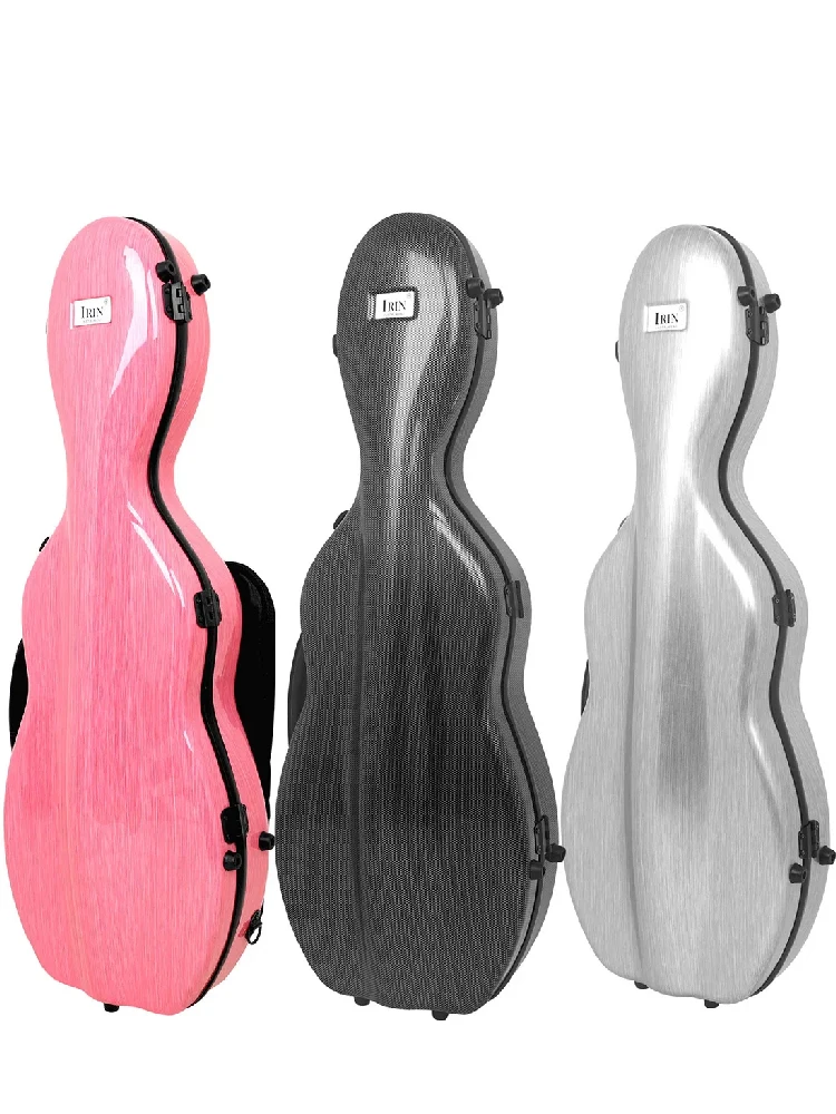 4/4 Violin Case Composite Carbon Fiber Construction with Music Pocket Durable Water-Resistant Violin Box  Maximum Protection