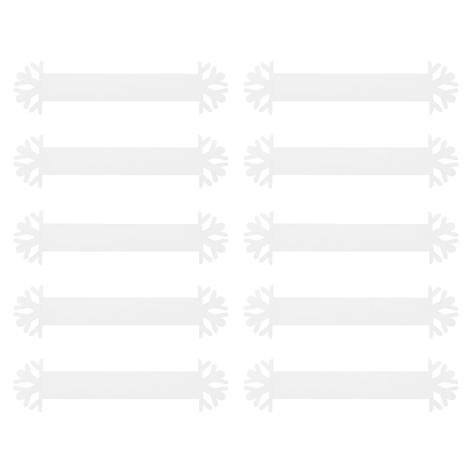 20Pcs Beautiful Napkin Clasps Exquisite Paper Craft Stylish Napkin Holders for Festive Table Setting Christmas Halloween Wedding