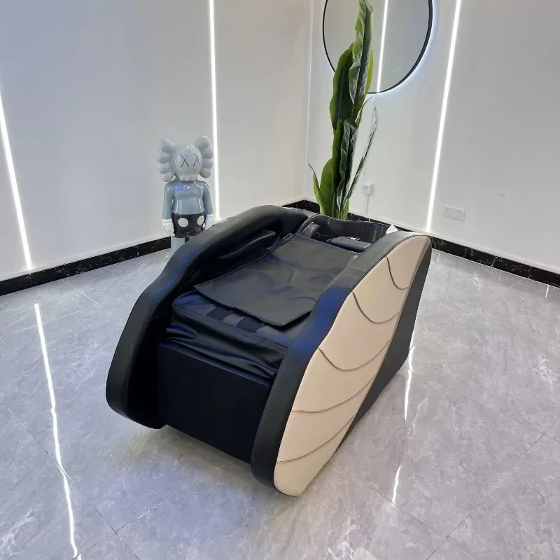 

Hairdressing shampoo chair electronic sl rear track airbag kneading shampoo chair with massage