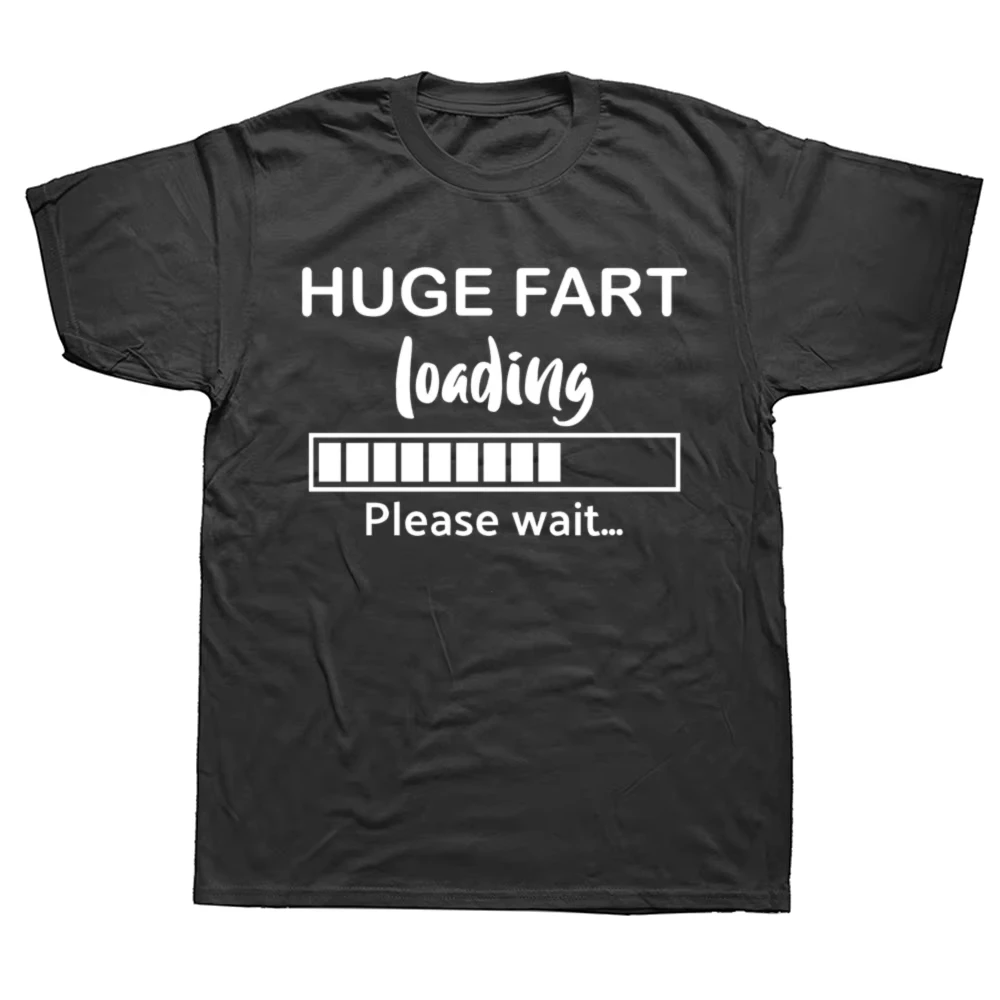 Riesige Furz lädt lustige Papa Witz Grafik T-Shirts Männer Frauen Mode Casual T-Shirt 100 % Baumwolle lose übergroße T-Shirt
