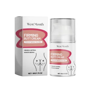 West Month Butt Lifting and Firming Cream, Skin Tightening and Moisturizing Care, Peach Butt Highlighting and Body Shaping Butt Lifting Cream