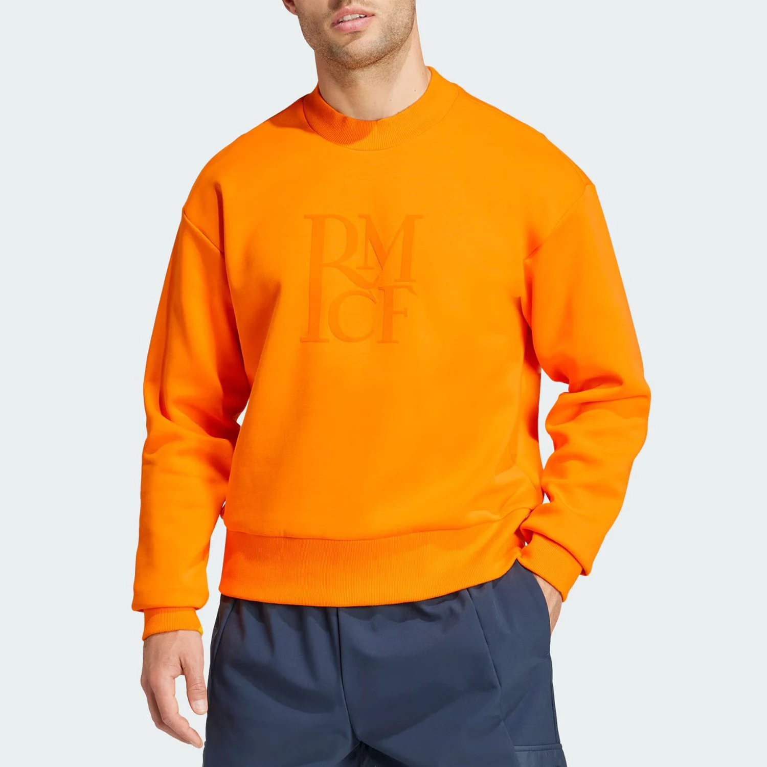 

Adidas genuine Fashion Men's Loose Knit Sports Hooded Sweatshirt IT3808