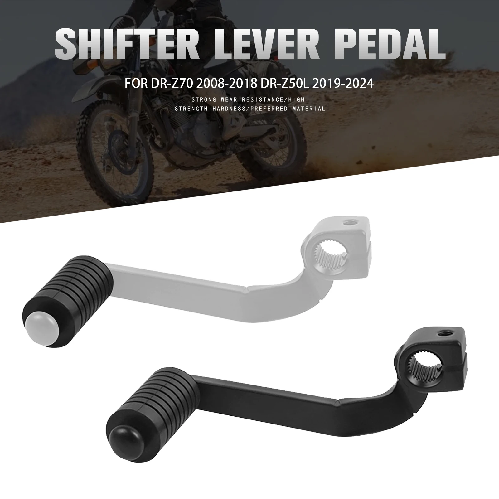 

For Suzuki DR-Z70 DRZ70 2008-2018 DR-Z50L DRZ50L 2019-2024 Motorcycle Rear Foot Gear Shift Shifter Pedal Lever DR Z70 Z50L
