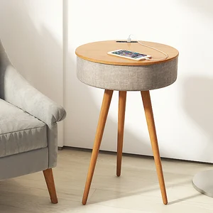 Kreativer intelligenter Kaffeetisch mit High Fidelity Bluetooth -Lautsprecher Nordic Style Wireless Draht Living Side Table mit Stereo -Audio 8 Hauptverkäufe intelligenter Möbel - №3