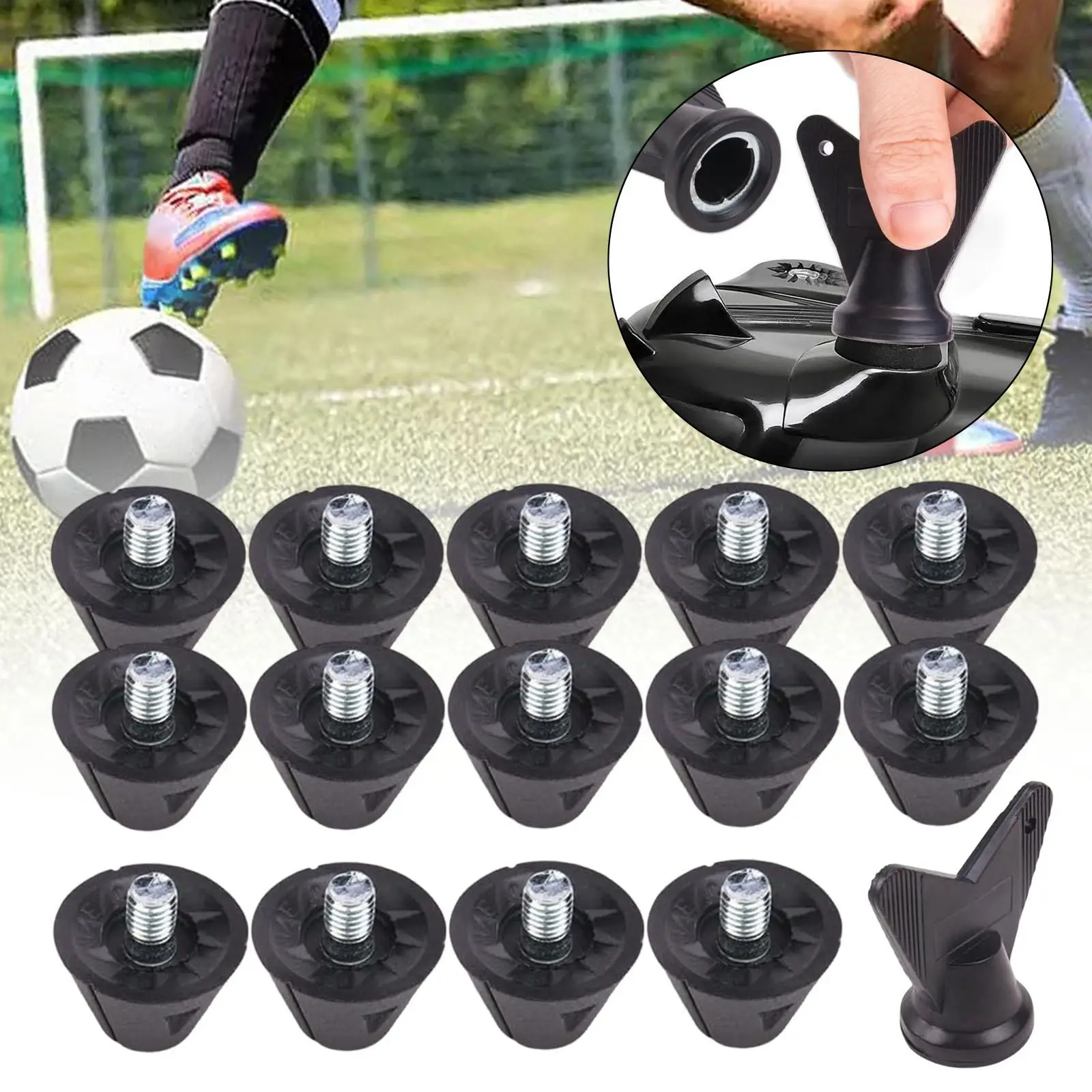 

14 шт., аксессуары для спортивной обуви, профессиональные бутсы для футбольных бутсов для спортивных кроссовок, спортивные тренировочные соревнования в помещении и на открытом воздухе