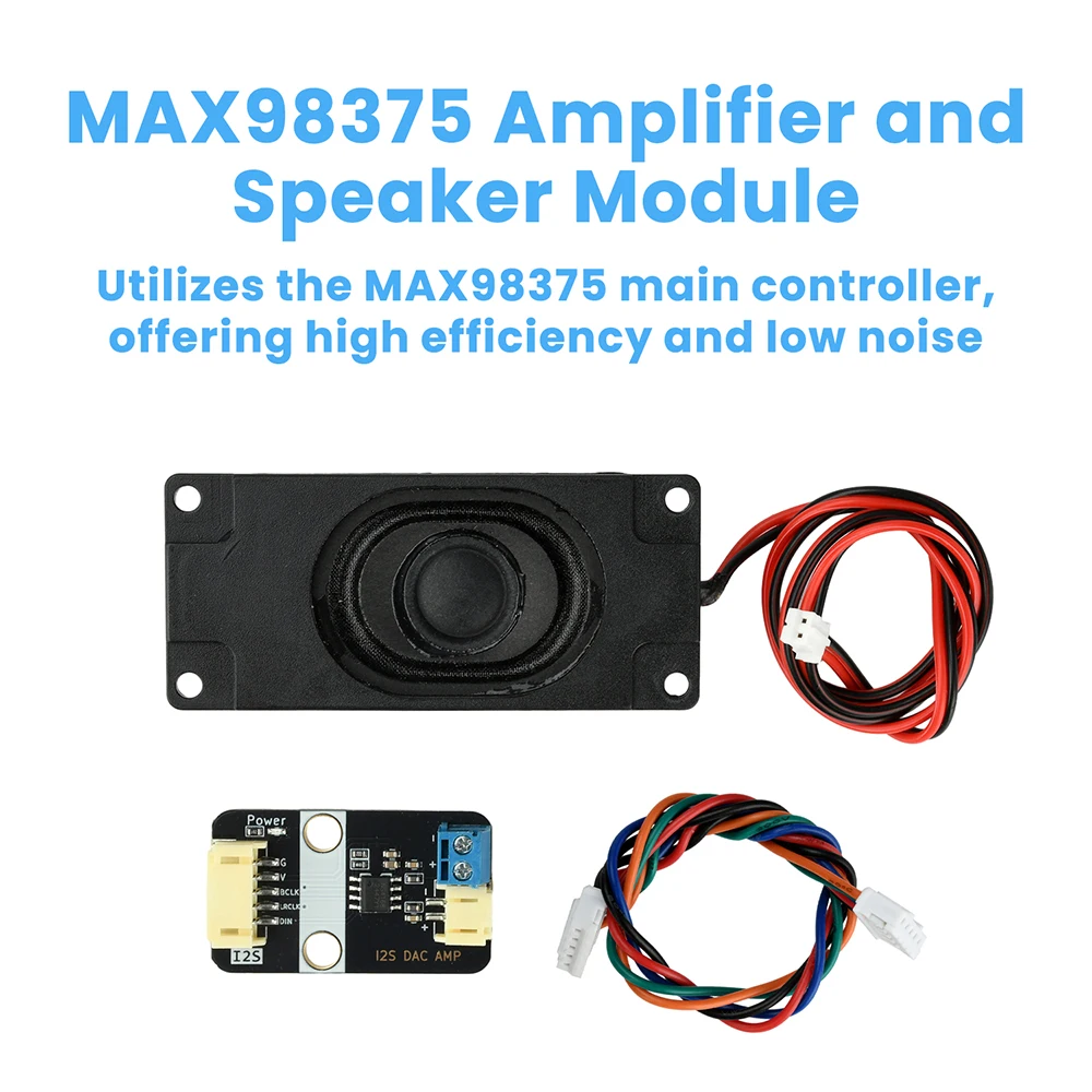 MAX98375 I2S Audio-Verstärkermodul mit KI-Chat-Lautsprecher für Arduino ESP Künstliche Intelligenz KI-Chat-Lautsprechermodul – Detail 4