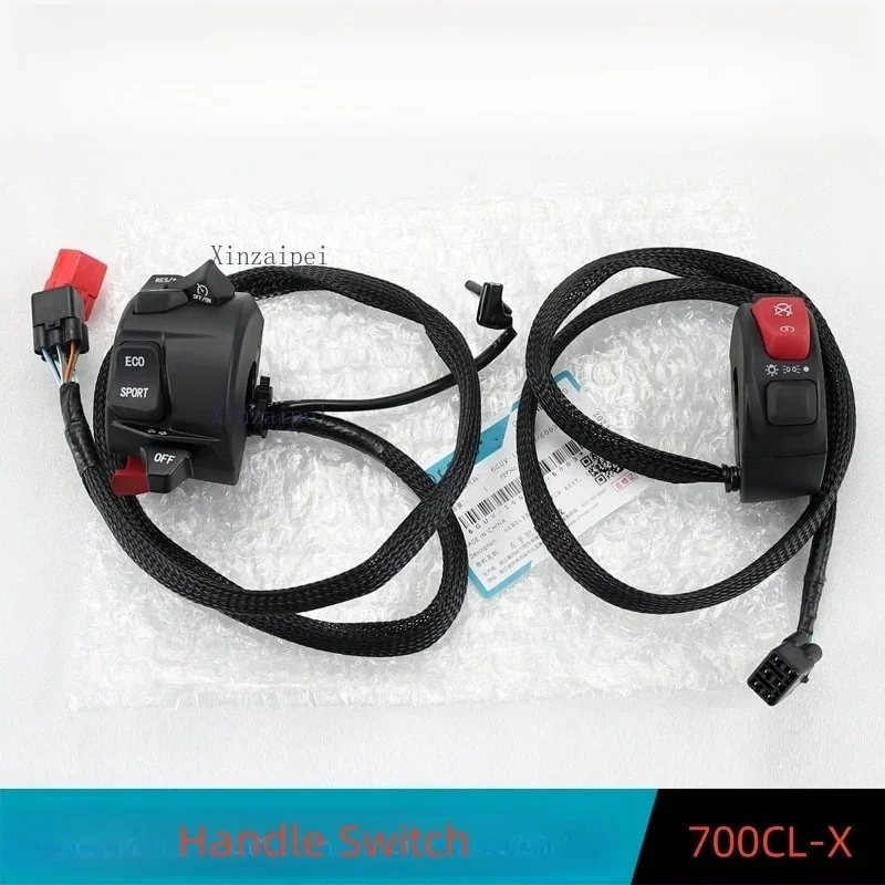 For CFMOTO 700CL-X Handle Switch CF700-2A-2C Motorcycle Accessories Igniter Handle Headlight Button Switch Moto Handlebar