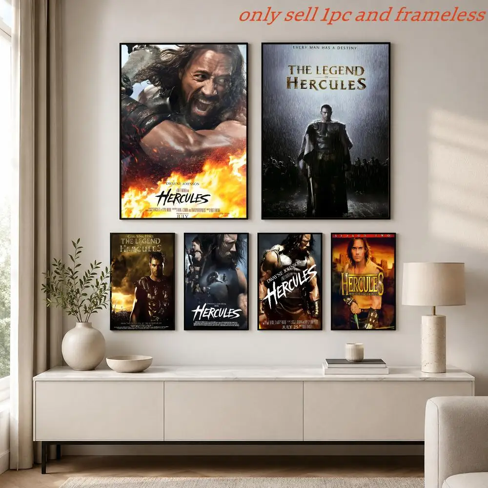 Hercules Epic Fantasy Adventure Poster Prints Cover Painting Wall Art Picture Living Room Home Decor