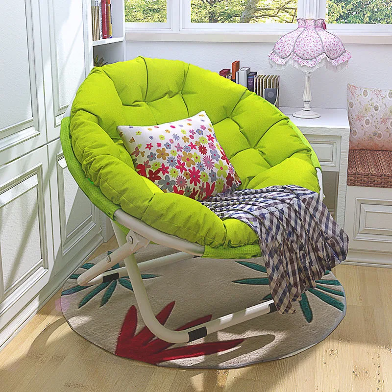 

Large Adult Moon Sun Lazy Chair Folding Radar Sofa