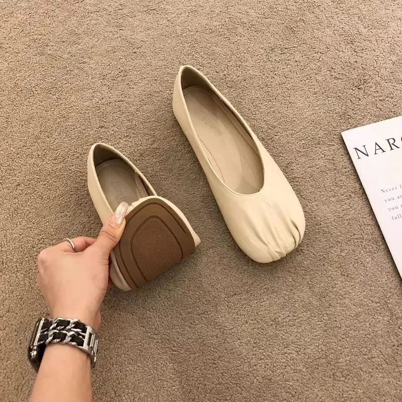 New Women's Loafers Luxury Artificial Leather Casual for Women Trend Comfortable Flats Outdoor Fashion Low Heels Shoes Footwear