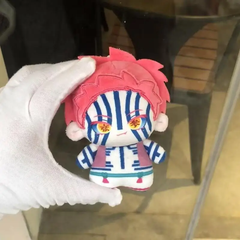 Demon Slayer Akaza plush toy two-dimensional children's skin-friendly soft cotton doll cute Christmas student keychain gift