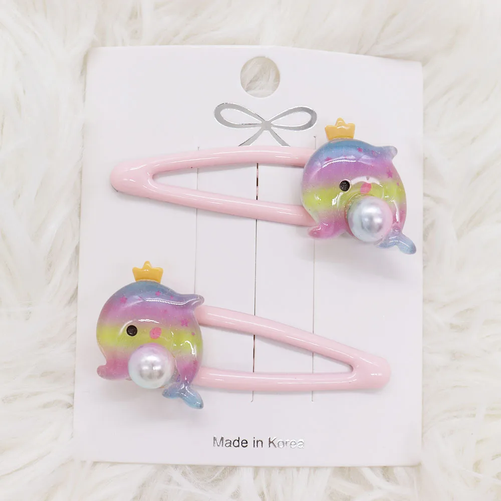 2Pcs Hairpin Girl Animal Cute Hair Head Hair Accessory Elephant Dinosaur Headpiece Hairpin Cartoon Headband Hairpin Headpiece