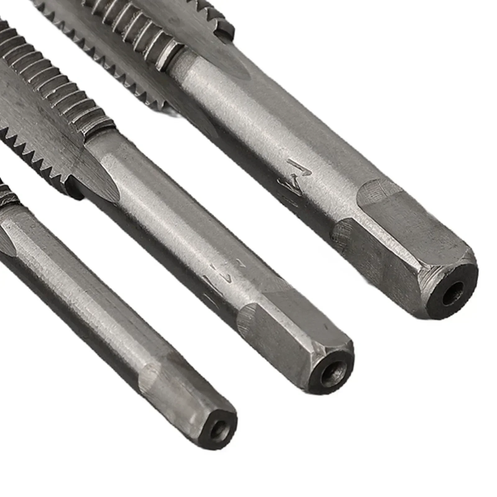 7Pcs M3-HSS Metric Straight Fluted Screw Thread Tap Spiral Pointed Drill Bits Set For Auto Machinery Repairing Hand Tools