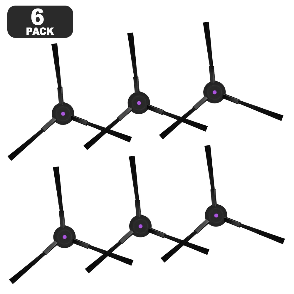 

6pcs Vacuum Cleaner Side Brushes For Cecotec For Conga X70 Robot Vacuum Cleaner Accessories Cleaning Replacement Side Brush