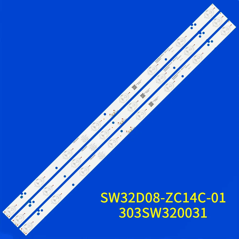 LED Backlight Strip for Dl3277i (a) 32E350E 32E320W 32E360E 32E5DHR 32E310C YE-32E36S 32e36 32_3x8 303SW320031 SW32D08-ZC14C-01