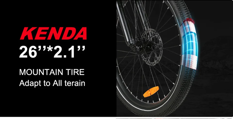 EU Stock Warehouse XD26-II Free Shipping Full Suspension Spoke Rim Electric Mountain Bike image 7