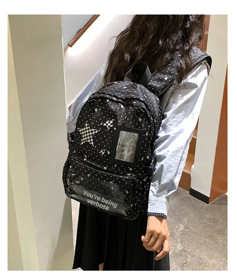 Kawaii Starry Harajuku Ita College Backpack - Limited Edition