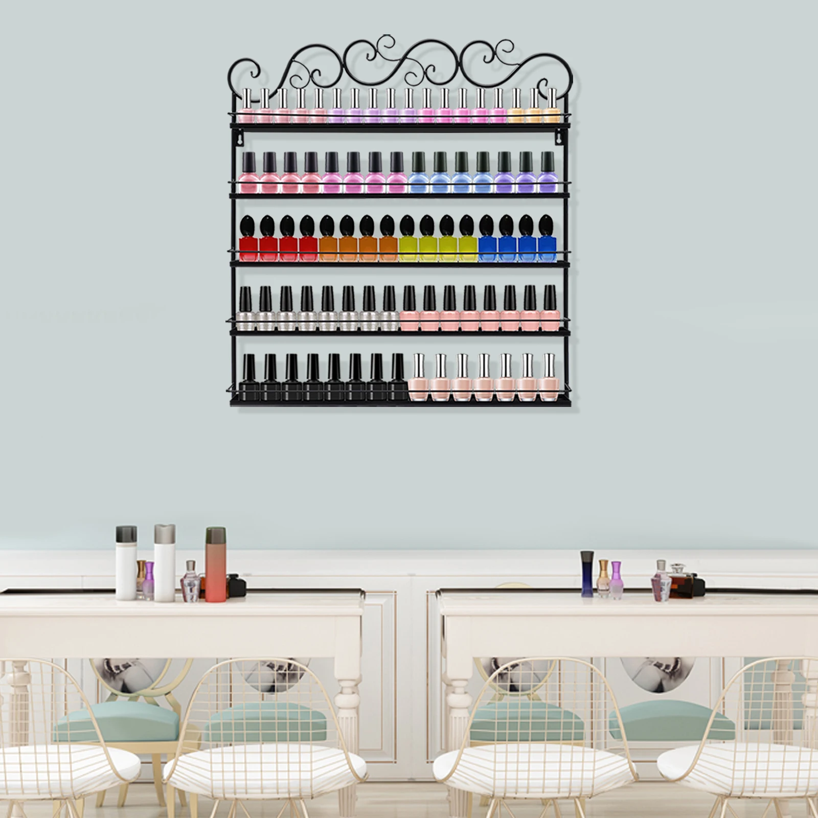 Tier Nail Polish Racks for Storage, Nail Polish Racks for Bottles, Essential Oil Display