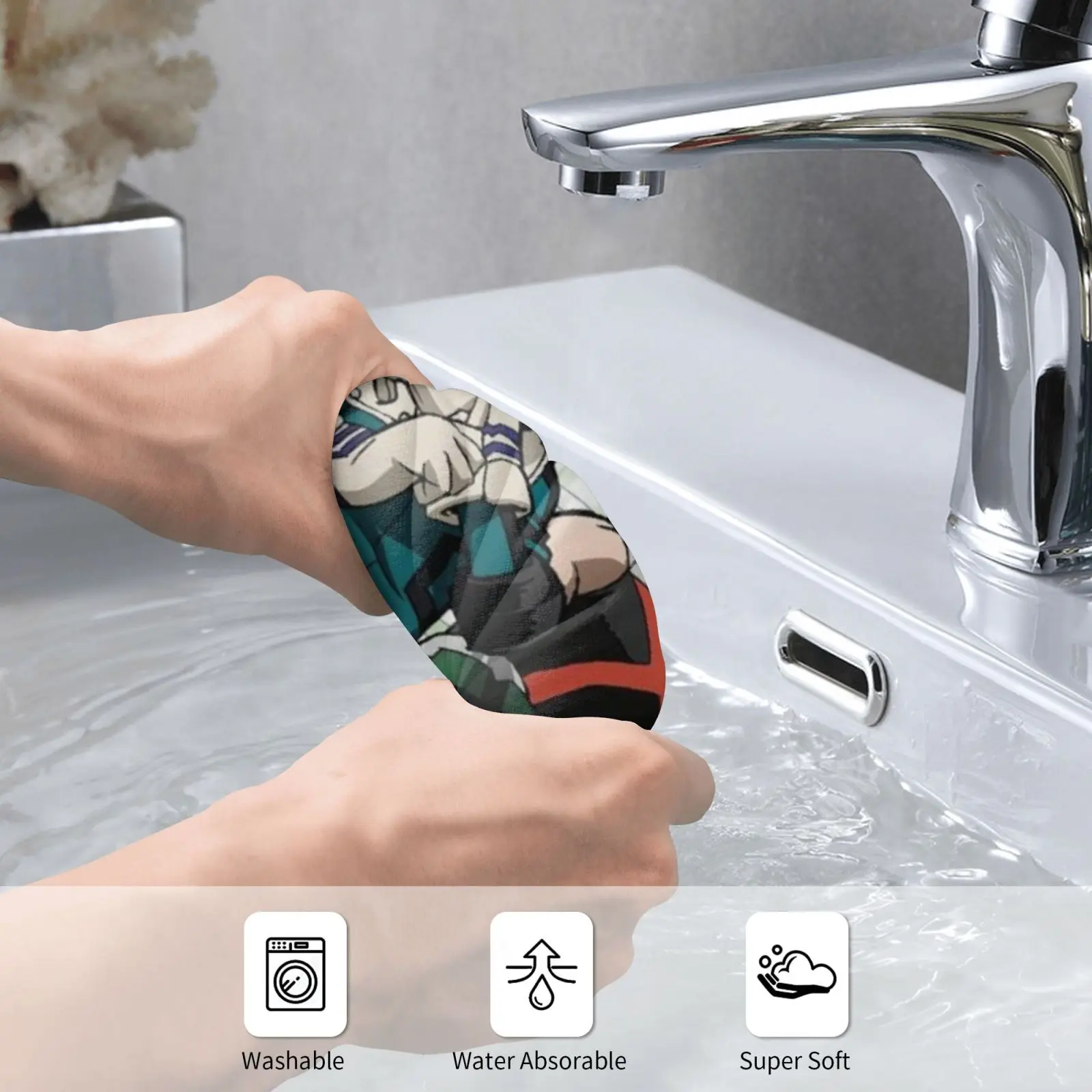 Boku No Hero Custom Towel Bath Towel Bakugo Bnha Hero Academia Boku No Hero Boku No Hero Academia Bakugo