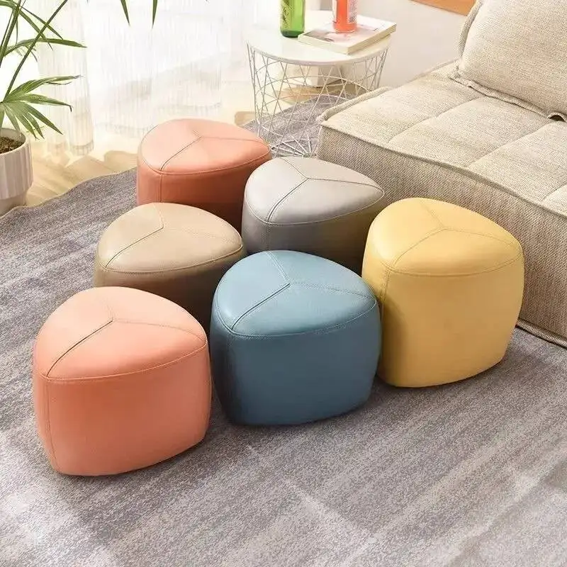 

HOT Internet Celebrity Simple Coffee Table Stool Light Luxury Ottoman Children's Bench Living Room Bedroom Lazy Fashion Shoe