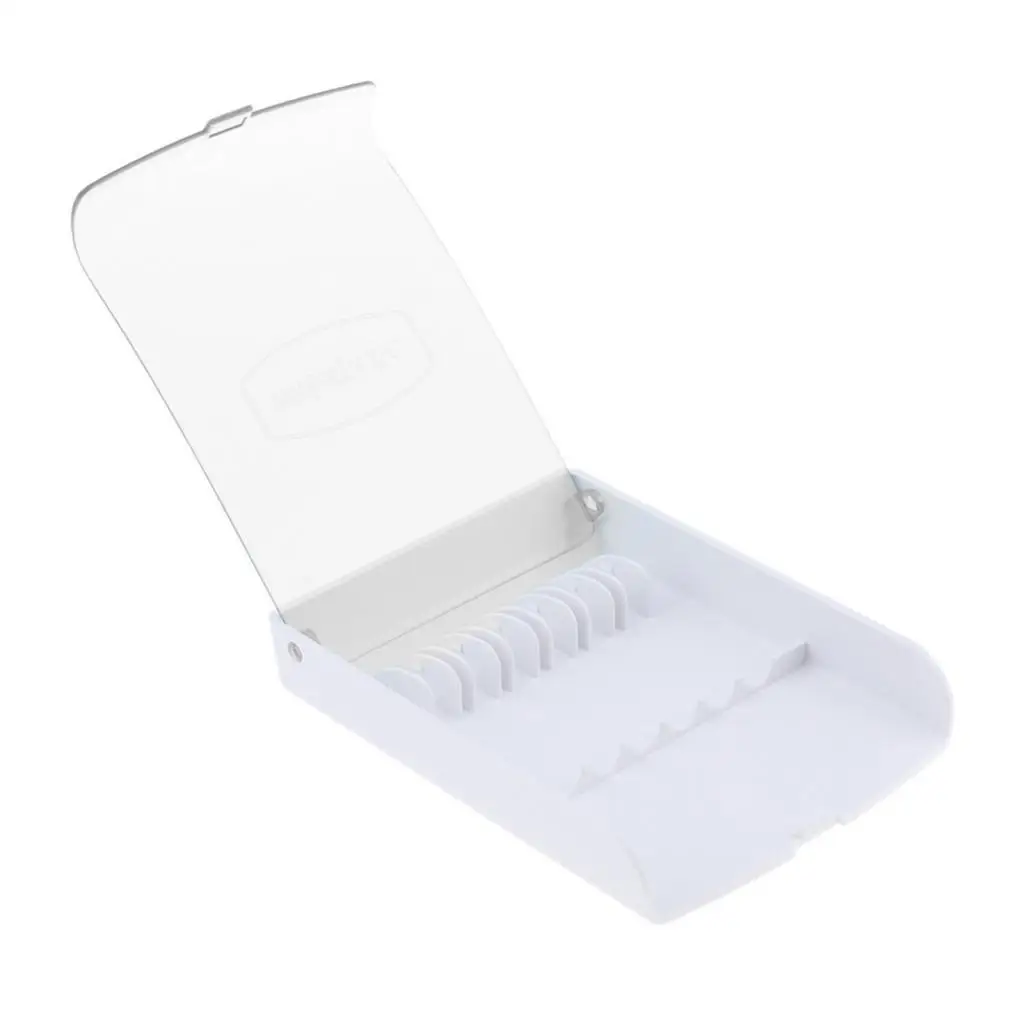 Dustproof Box Case for Water Flossers Oral Replacement Jet Tips - White, 12cm