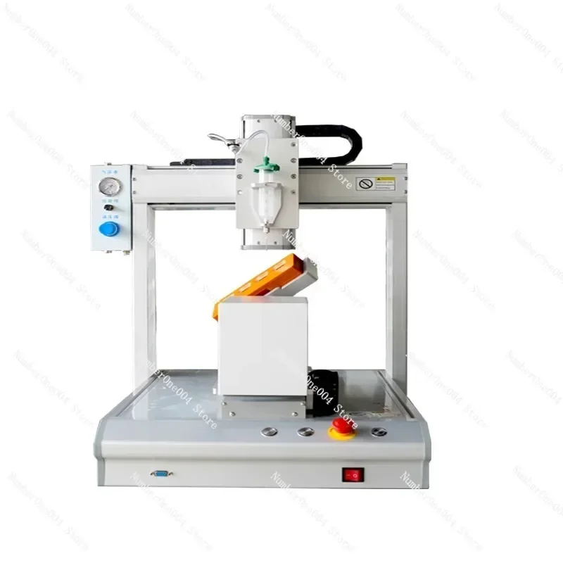 

Dispensing machine Automatic gluing and curing glue Desktop silicone sealant gluing machine