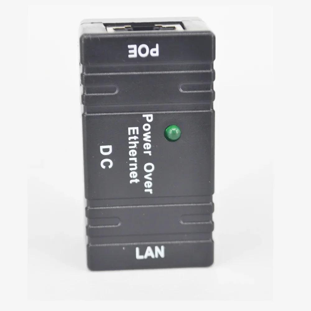 السلبي تيار مستمر الطاقة عبر إيثرنت RJ45 10/100mbp محول تركيب على الحائط لشبكة LAN الأمن كاميرا IP POE الفاصل حاقن