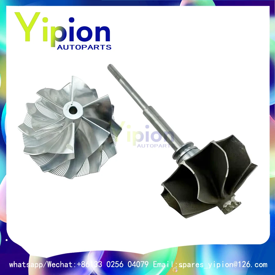 

RHF5 IS38 Turbo Shaft Wheel 06K145722A 06K145702N 06K145722H Rotor Assembly for Audi A3 S1 S3 2.0T / Polo Mk7 Golf 7 1.8T