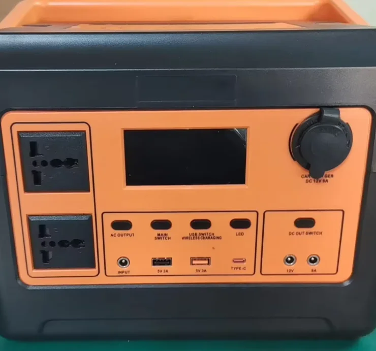 Manufacturer Outdoor Energy Storage Power Supply 600w 1100w Battery Power Station Portable Power Bank