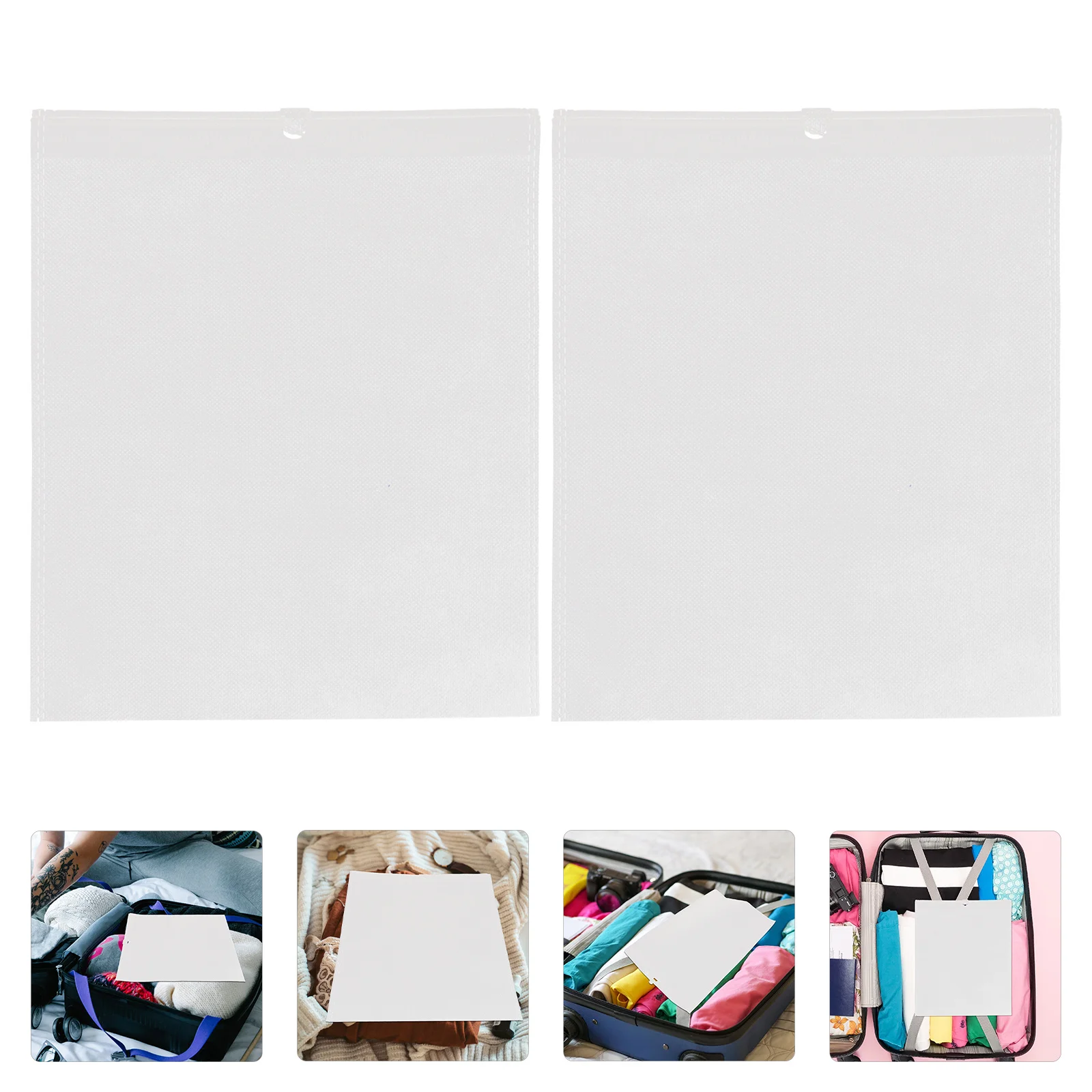 

2pcs White Plain Drawstring Bag Durable For Tie-Dye Coloring Diy Craft Supplies Bag Making Gift Packaging Storage