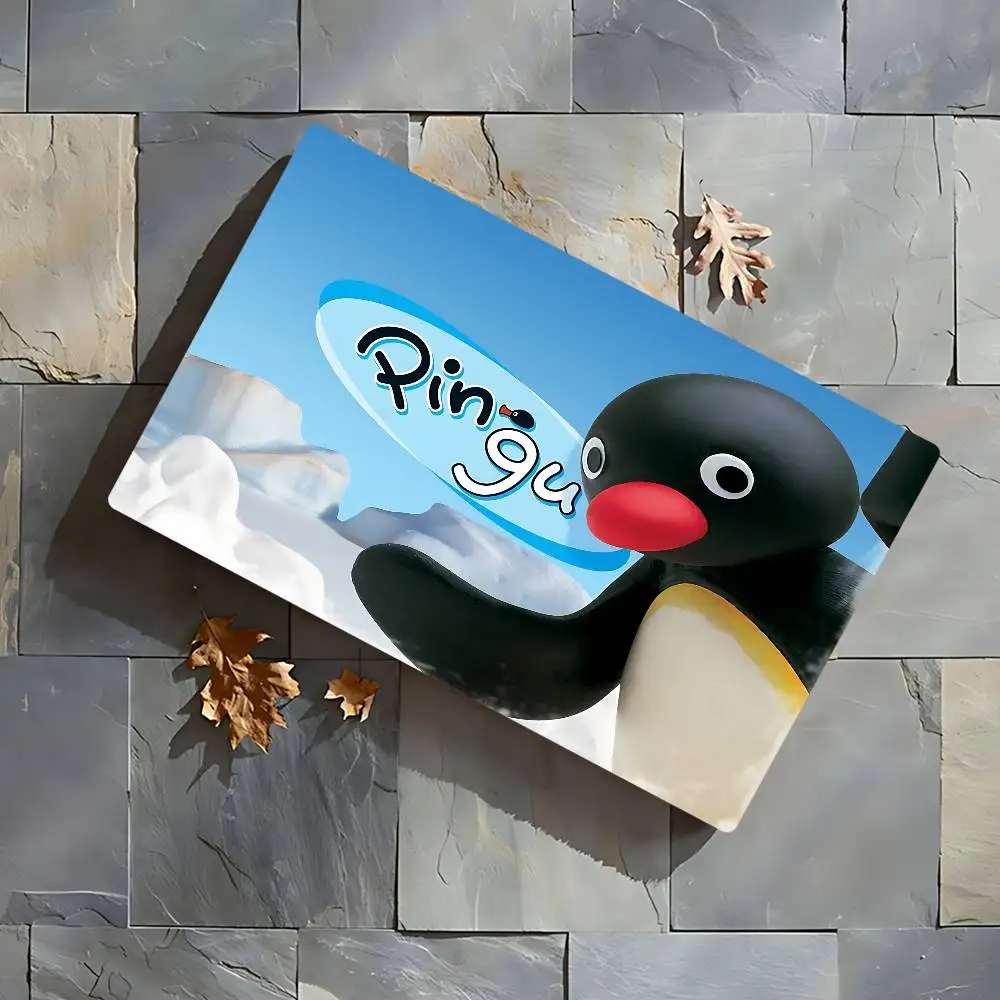 P-Pin-guS CuteS Cartoon Kitchen Mat Washable Non-Slip Living Room Sofa Chairs Area Mat Kitchen Toilet Rug