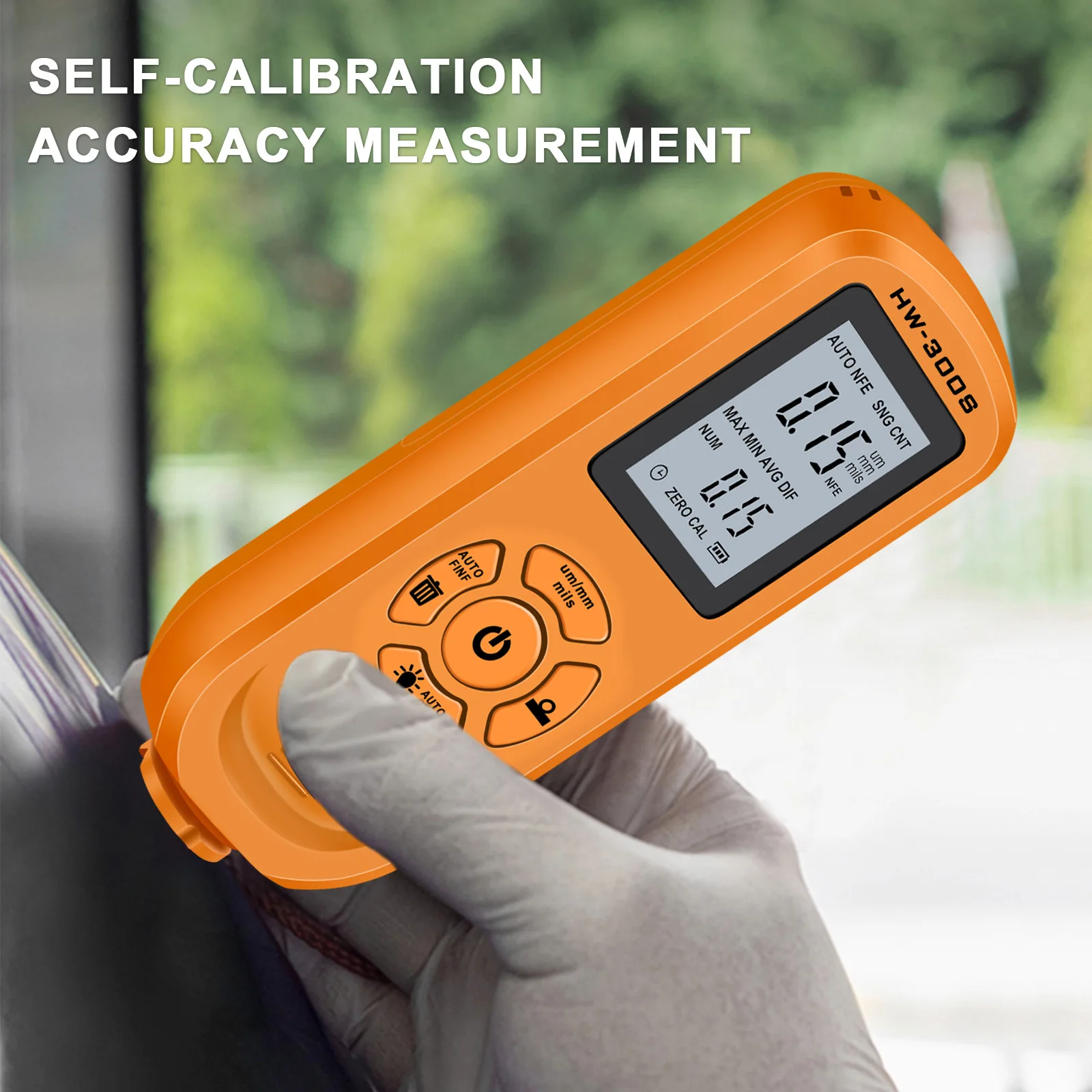 

Portable Automotive Paint Film Thickness Tester Digital Paint Coating Instrument for Automobile Manufacturing Mechanical