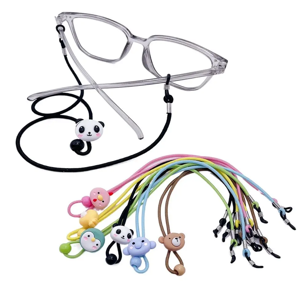 

1PC Cartoon Elastic Hanging Neck Glasses Chain Anti-Lost Glasses Rope Eyeglasses Straps Non-Slip Glasses Lanyard Holder