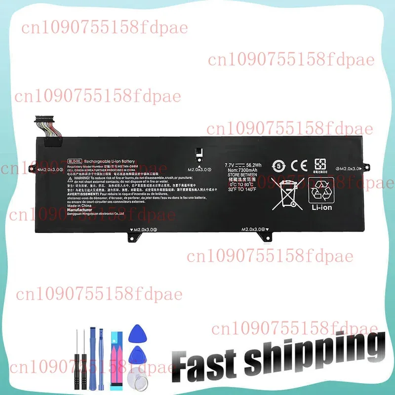 

BL04XL Laptop Battery For HP EliteBook X360 1040 G5 G6 HSTNN-DB8M L07041-855 XMSJ