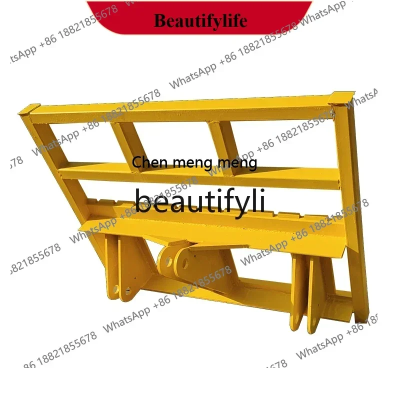 Y Small loader modified forklift accessories, forklift second changed fork, bracket fork, two teeth adjustable