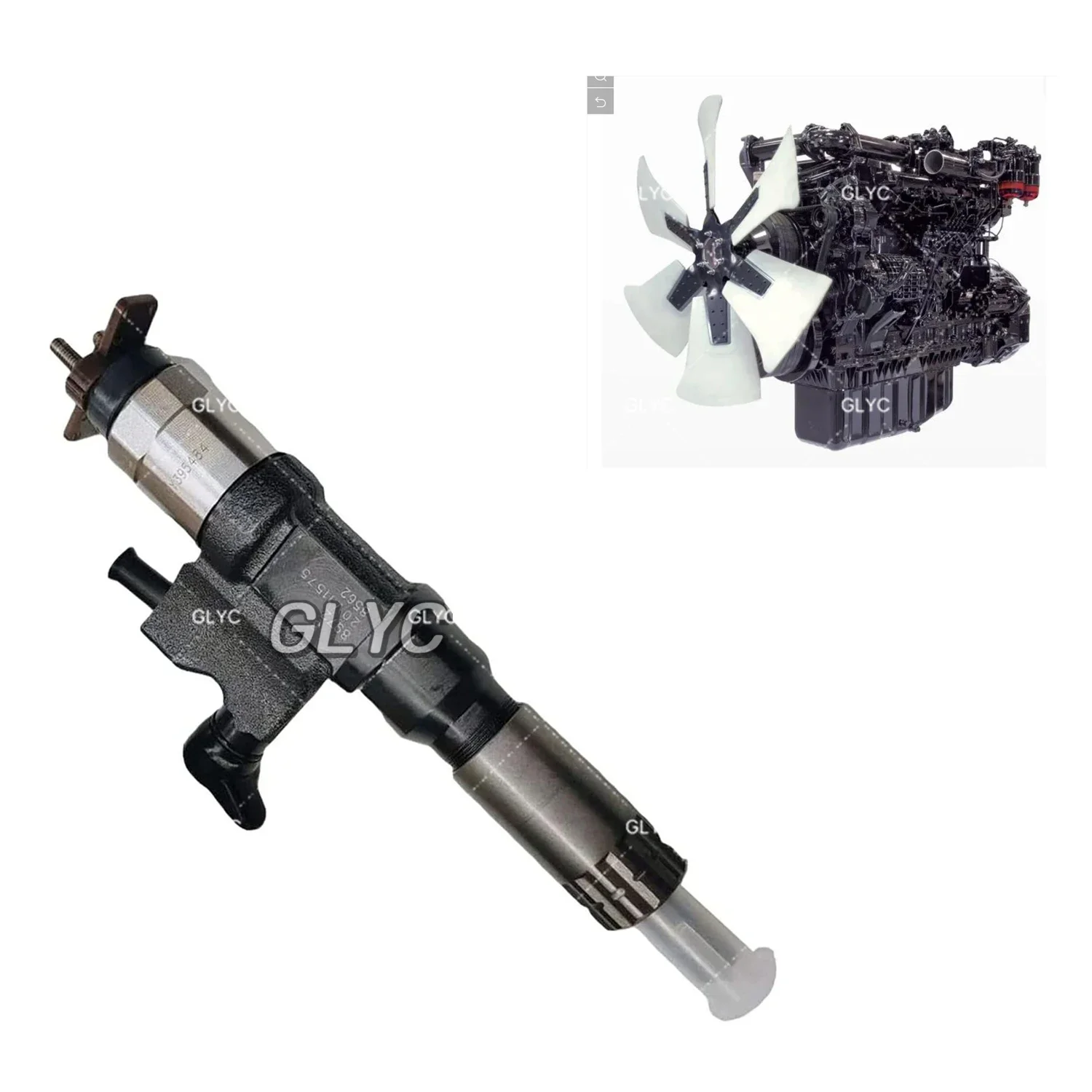 295050-1550 Fuel Injector 295050-2900 8982592900 8-98259290-0 for Hitachi Isuzu 6WG1 Engine