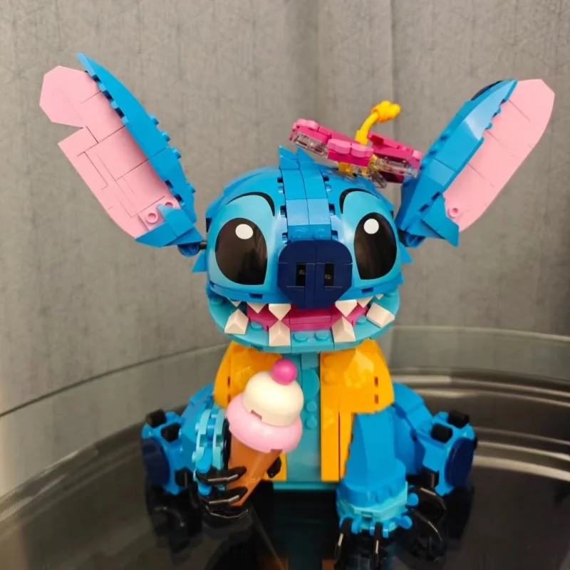 

Набор для сборки фигурки Night Fury Stitch Angel: Коллекционная настольная игрушка-головоломка для мальчиков, праздничный подарок