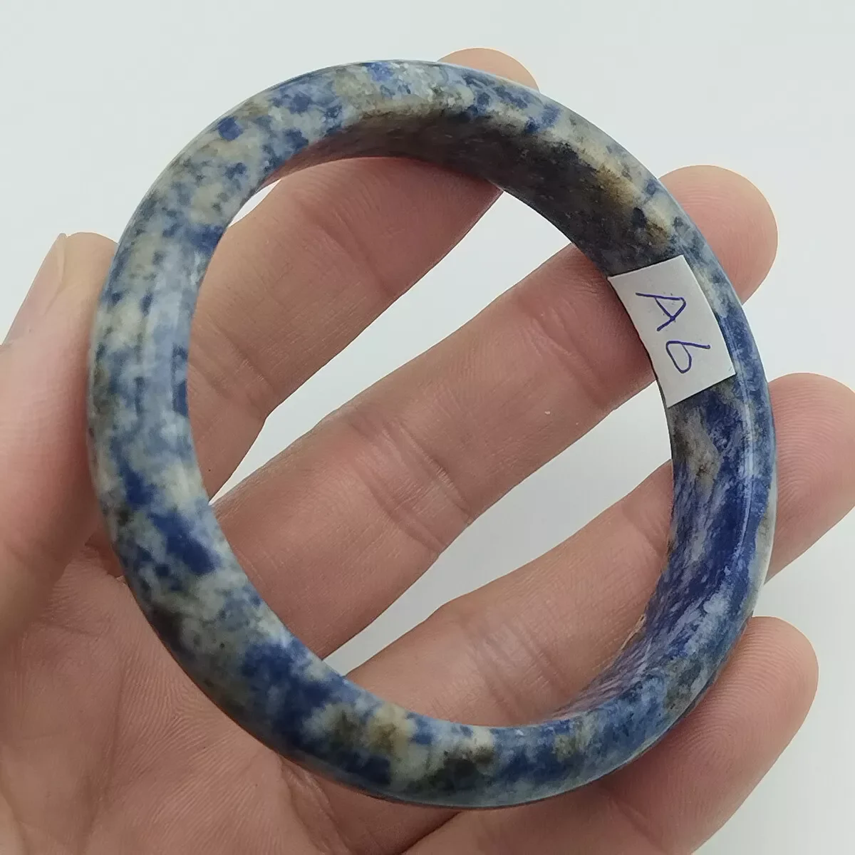 GENUINE Asia 58.00mm Rare Natural Lapis Lazuli Gemstone Bangle Bracelet A6