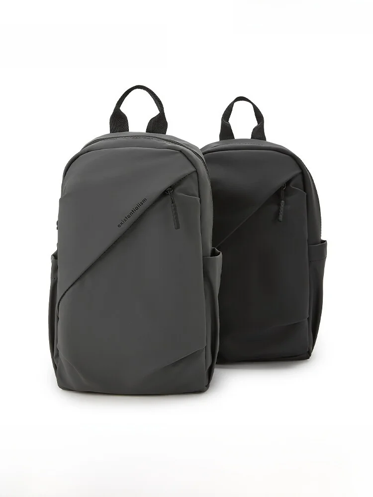 hotwind-2025-spring-new-men's-business-chest-bag-outdoor-sports-waist-bag-large-capacity-smooth-surface-casual-leisure