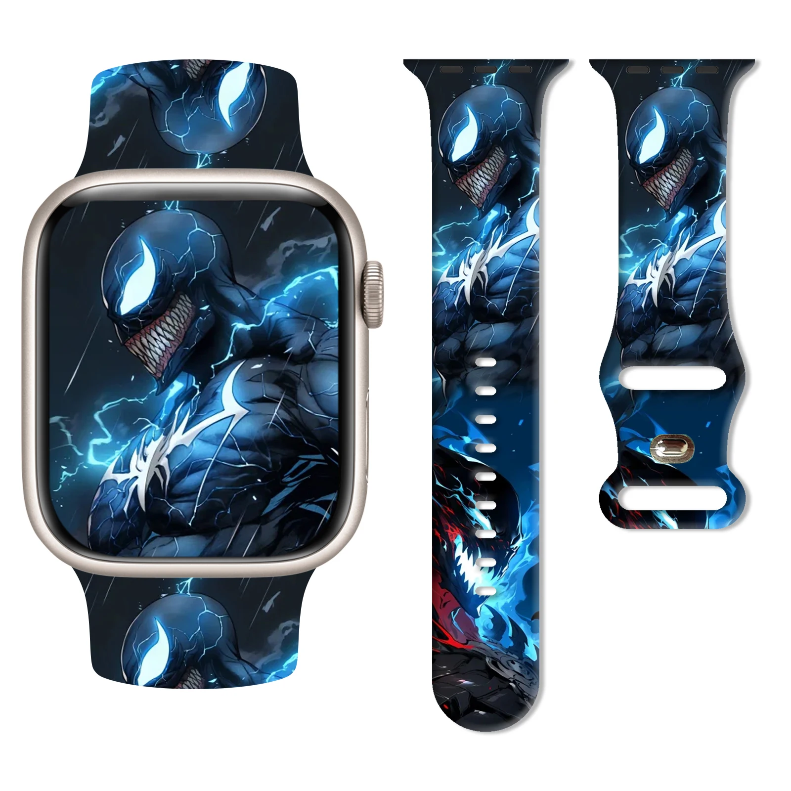

Disney Series Cartoon Printed Watch Strap Suitable For Apple Watch 11/10/9/8, Replaceable IWatch 49mm/46mm/44mm/42mm/41mm