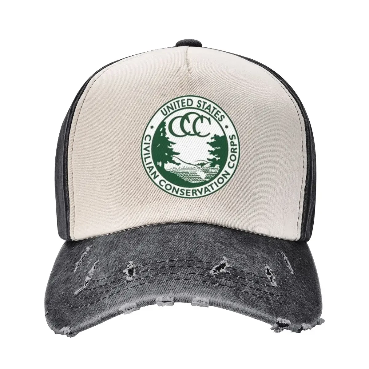 The Civilian Conservation Corps Baseball Cap Rugby dad hat Hat Man For The Sun fashionable Hats For Men Women's