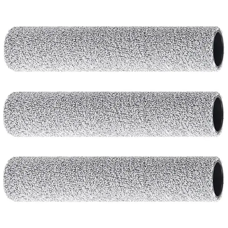 

Сменные роликовые насадки B47B-3PCS для робота-пылесоса Roborock Qrevo Curv 2 Flow и P20, аксессуары для уборки пола